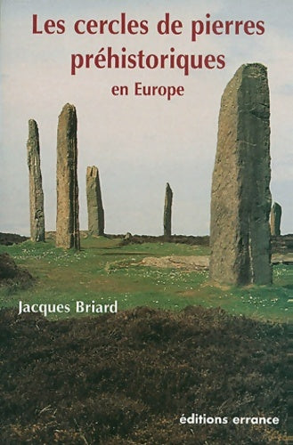 Livrenpoche : Cercles de pierres préhistoriques en Europe - Briad - Livre