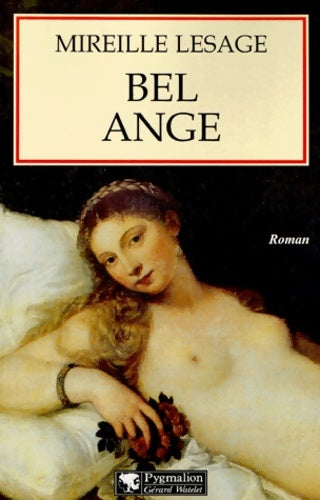 Livrenpoche : Bel ange - Mireille Lesage - Livre