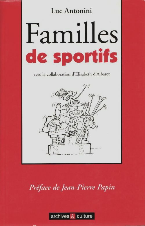 Livrenpoche : Familles de sportif - Antonini - Livre