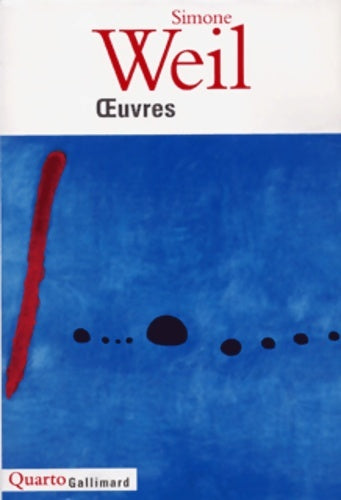 Livrenpoche : ?uvres - Simone Weil - Livre