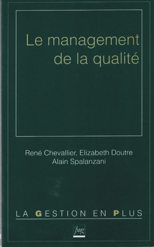Livrenpoche : Le management de la qualité - Collectif - Livre