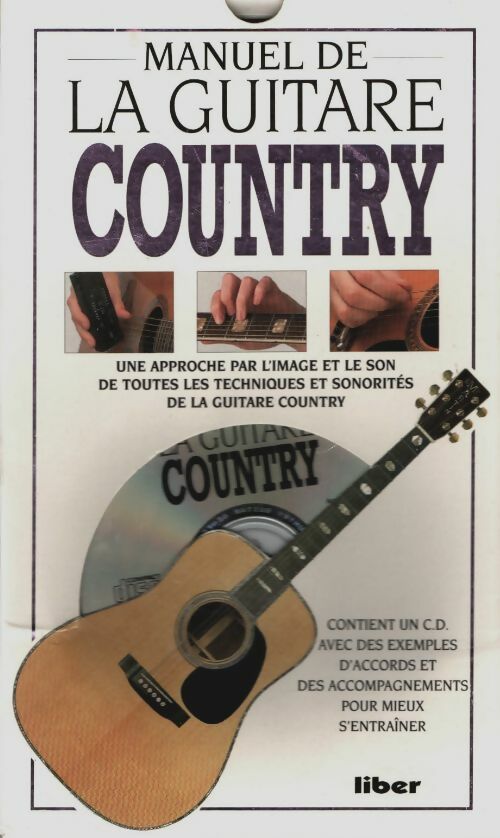 Livrenpoche : Manuel de la guitare country - Burrows - Livre