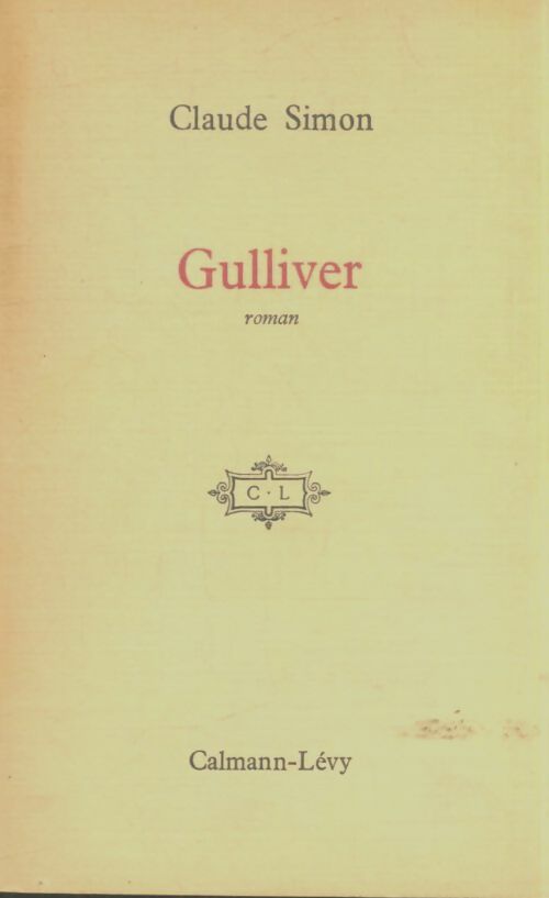 Livrenpoche : Gulliver - Claude Simon - Livre
