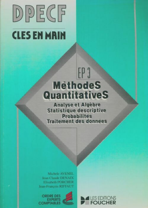 Livrenpoche : Méthodes quantitatives DPECF - Collectif - Livre