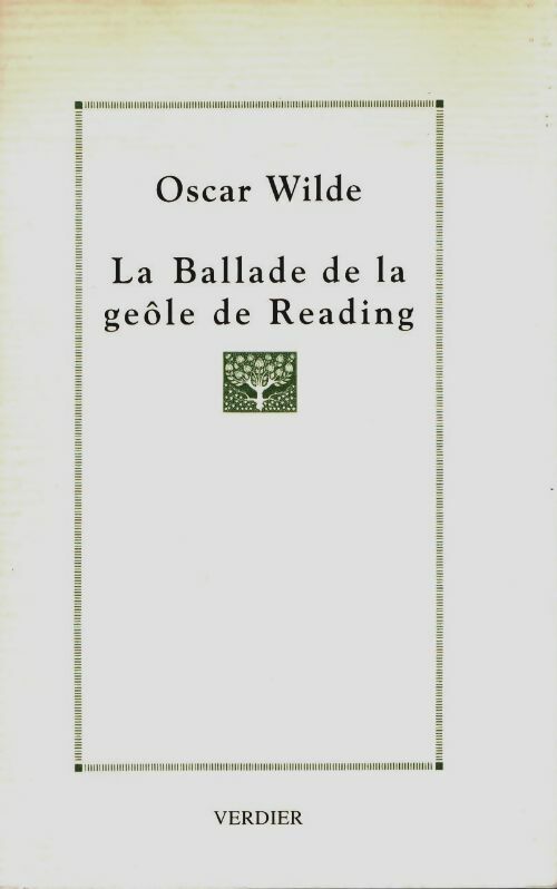 Livrenpoche : La ballade de la geôle de reading : Poème - Oscar Wilde - Livre