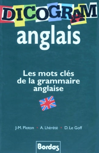Livrenpoche : PLOTON/DICOGRAM ANGLAIS - Jean-Michel Ploton - Livre