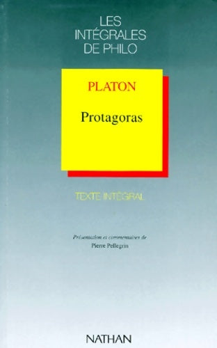 Livrenpoche : Protagoras - Platon - Livre