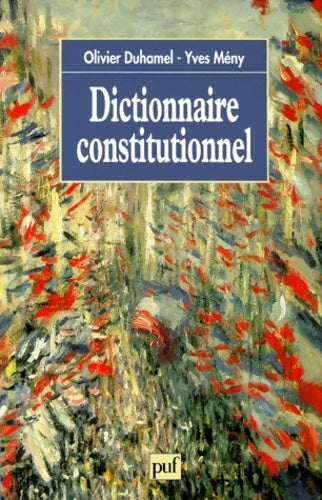Livrenpoche : Dictionnaire constitutionnel - Olivier Duhamel - Livre