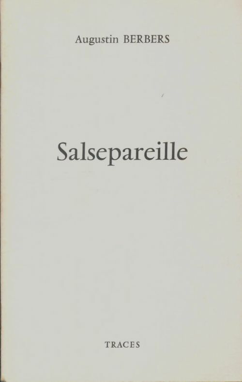 Livrenpoche : Salsepareille - Augustin Berbers - Livre