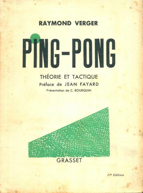 Livrenpoche : Ping-pong - Raymond Verger - Livre