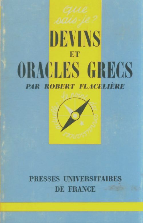 Livrenpoche : Devins et oracles grecs - Robert Flacelière - Livre