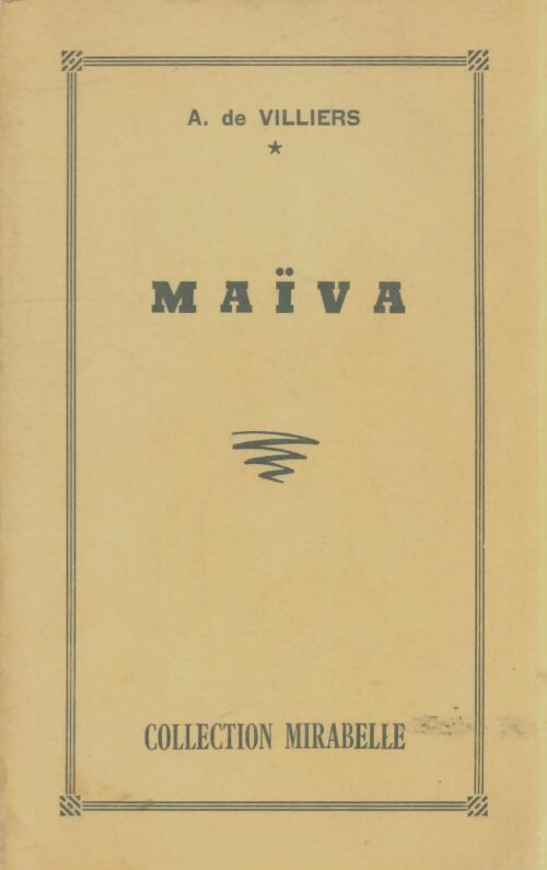 Livrenpoche : Maïva - A De Villiers - Livre