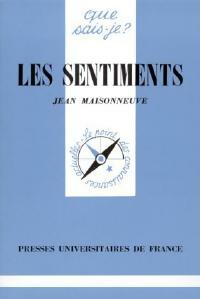 Livrenpoche : Les sentiments - Jean Maisonneuve - Livre