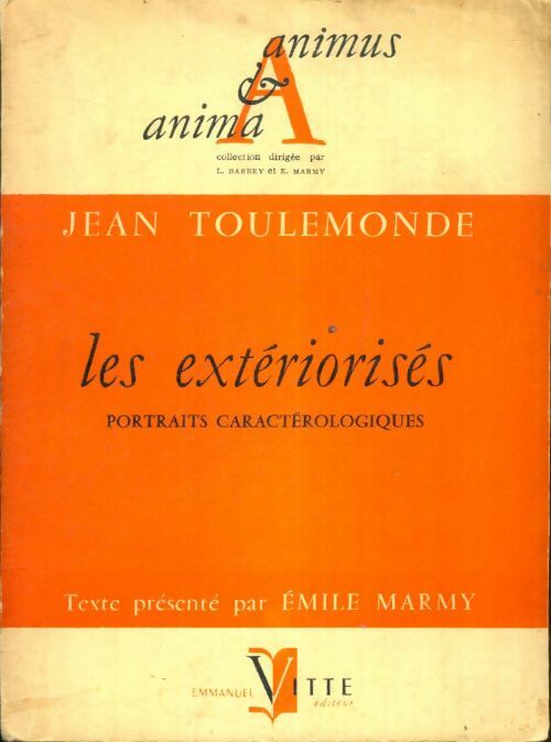 Livrenpoche : Les extériorisés - Jean Toulemonde - Livre