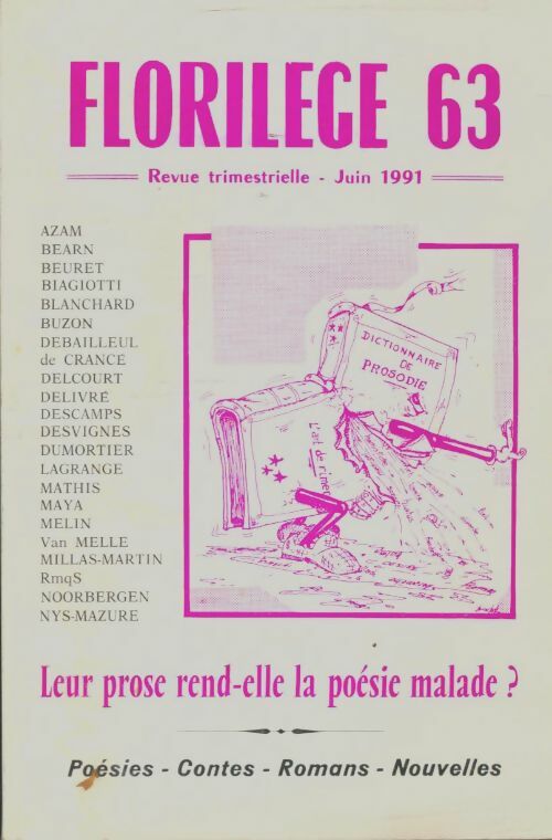 Livrenpoche : Florilège n°63 - Collectif - Livre