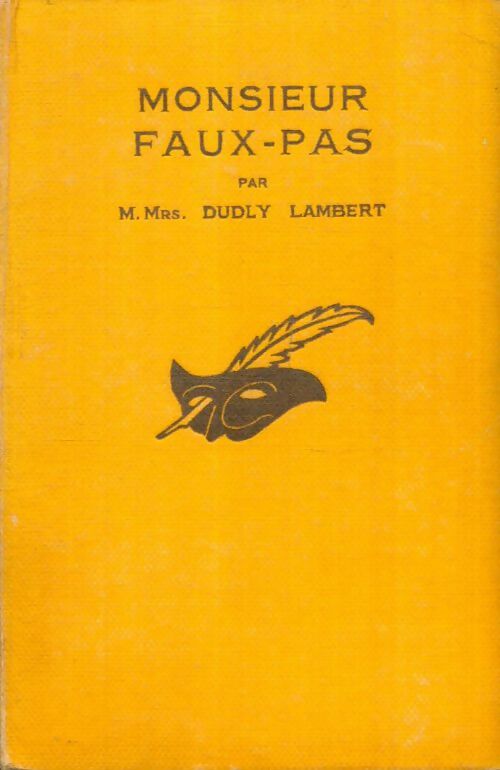 Livrenpoche : Monsieur Faux-pas - Lambert Mr Dudly - Livre