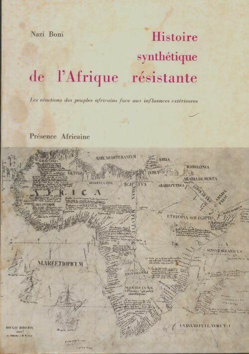 Livrenpoche : Histoire synthétique de l'Afrique résistante - Nazi Boni - Livre