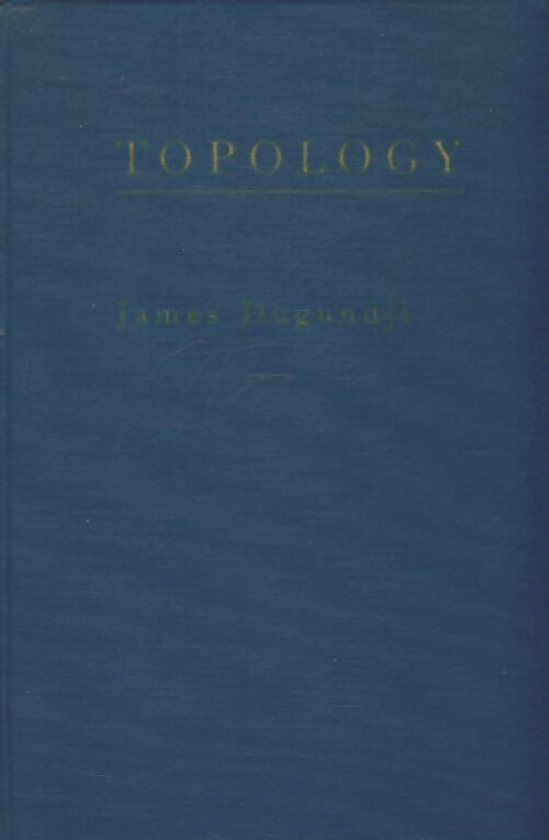 Livrenpoche : Topology  - James Dugundji - Livre