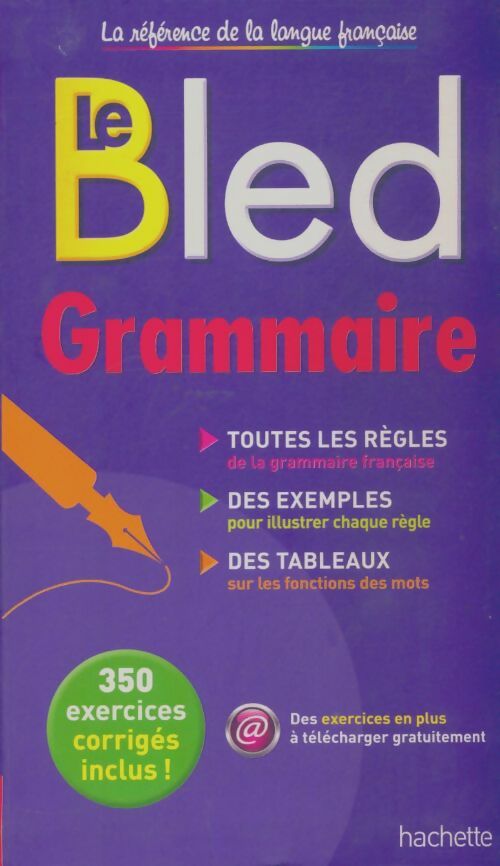 Livrenpoche : Le Bled grammaire - Collectif - Livre