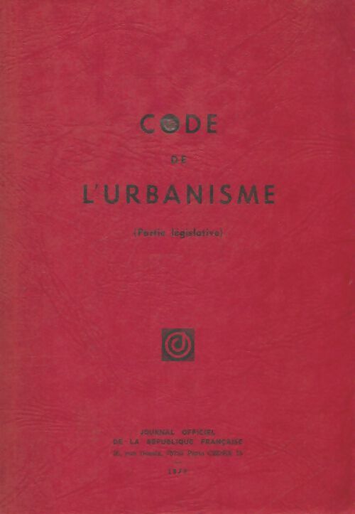 Livrenpoche : Code de l'urbanisme 1977 - Collectif - Livre