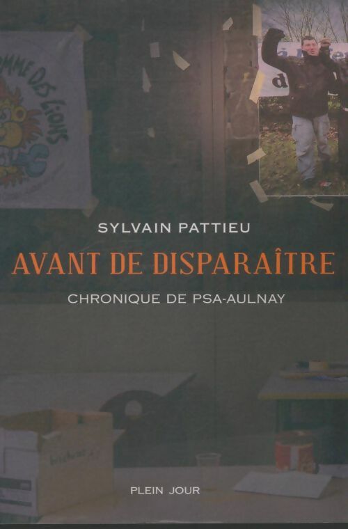 Livrenpoche : Avant de disparaître - Sylvain Pattieu - Livre