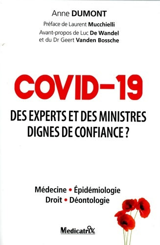 Livrenpoche : Covid-19 - Des experts et des ministres dignes de confiance ? - Anne Dumont - Livre