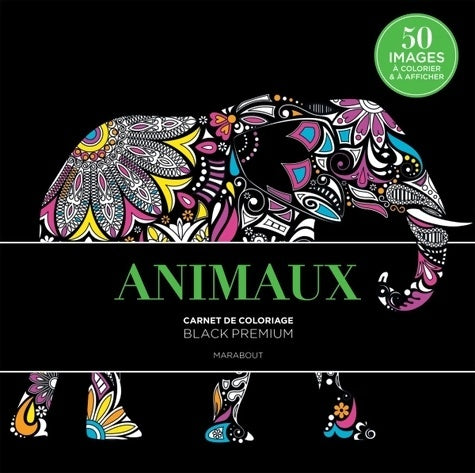Livrenpoche : Black Premium animaux - Marabout - Livre