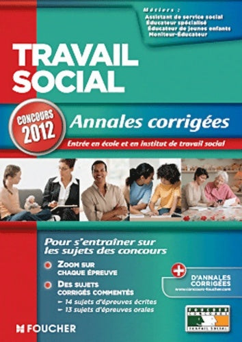 Livrenpoche : Travail social : Annales corrigées - Valérie Béal - Livre