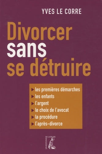 Livrenpoche : divorcer sans se detruire - Le Corre Yves - Livre