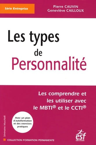 Livrenpoche : Les types de personnalité - CAUVIN PIERRE - Livre