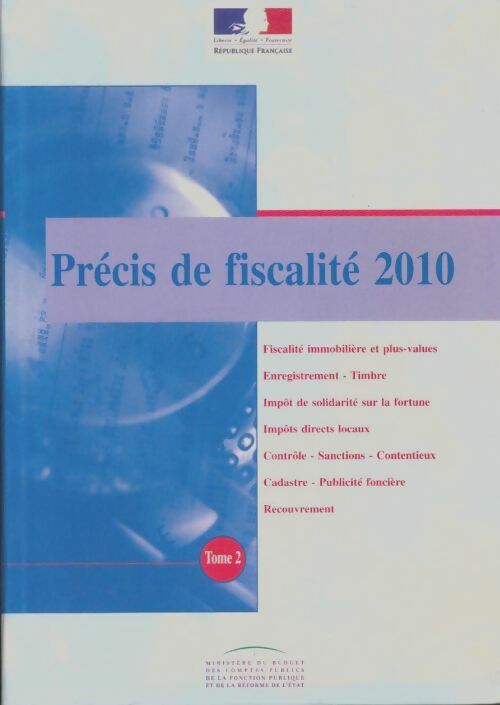 Livrenpoche : Précis de fiscalité 2010 - Collectif - Livre