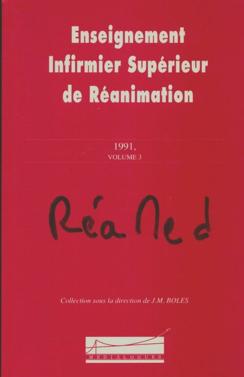 Livrenpoche : Enseignement infirmier supérieur de réanimation Tome III - Collectif - Livre