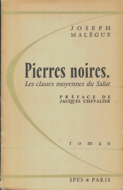 Livrenpoche : Pierres noires - Joseph Malègue - Livre