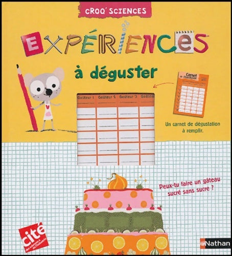 Livrenpoche : Expériences à déguster - Delphine Grinberg - Livre