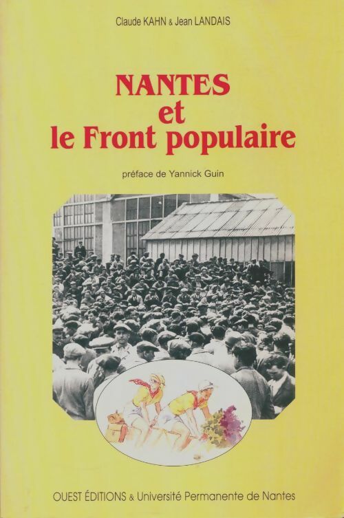 Livrenpoche : Nantes et le front populaire - Claude Kahn - Livre