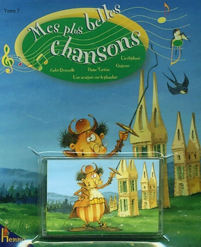 Livrenpoche : Mes Plus Belles Chansons Tome VII : Cadet Rouselle. Dame Tartine. Une araignée Sur Le Plancher. Gugusse. Un Elephant. Avec Cassette Audio - Collectif - Livre