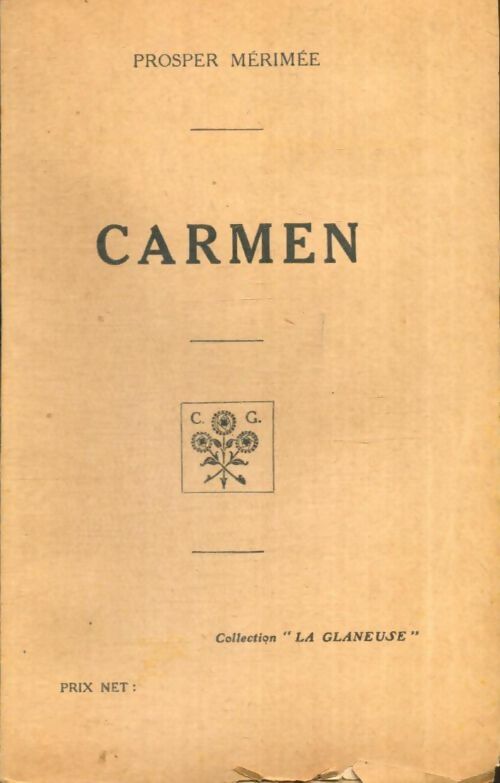 Livrenpoche : Carmen - Prosper Mérimée - Livre
