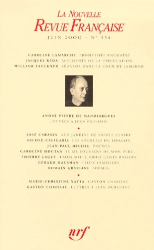 Livrenpoche : La nouvelle revue française - Collectif - Livre