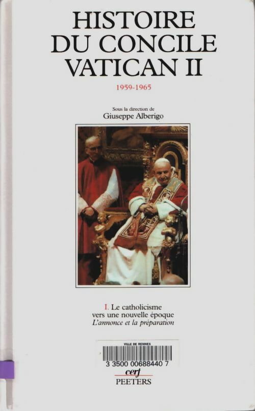 Livrenpoche : Histoire du concile Vatican ii - Etienne Fouilloux - Livre