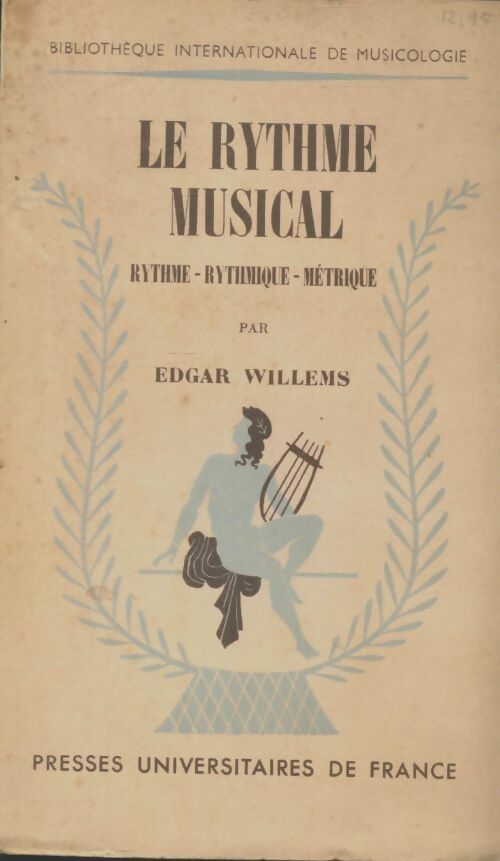 Livrenpoche : Le rythme musical - Edgar Willems - Livre