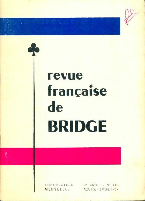 Livrenpoche : Revue française de bridge n°110 - Collectif - Livre
