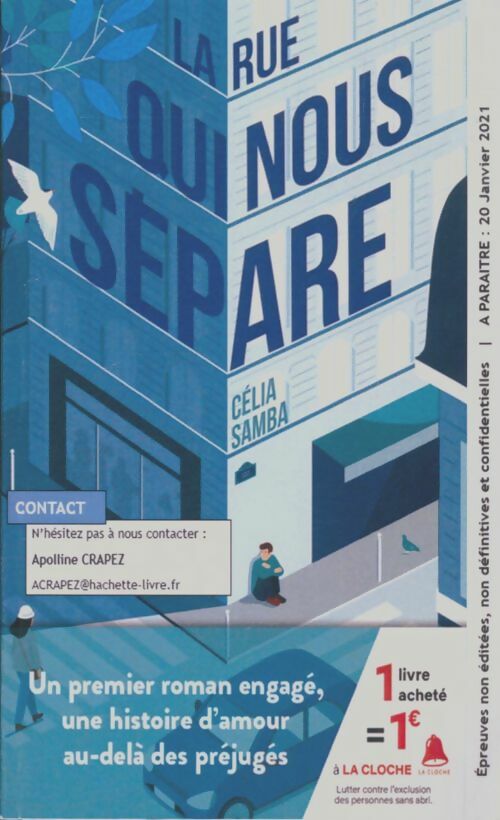 Livrenpoche : La rue qui nous sépare - Célia Samba - Livre