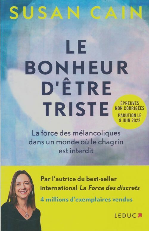 Livrenpoche : Le bonheur d'être triste  - Susan Cain - Livre