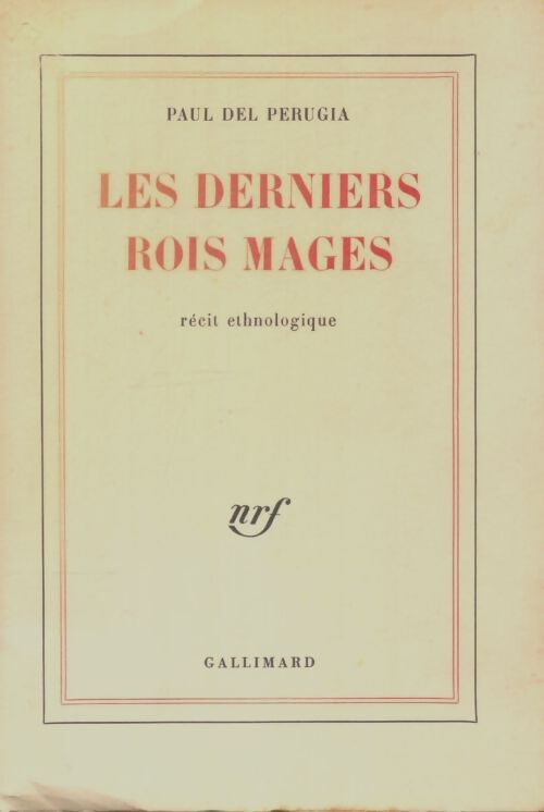Livrenpoche : Les derniers rois mages - Paul Del Perugia - Livre