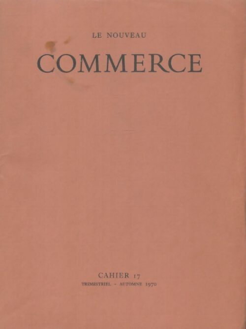 Livrenpoche : Le nouveau commerce n°17 - Collectif - Livre