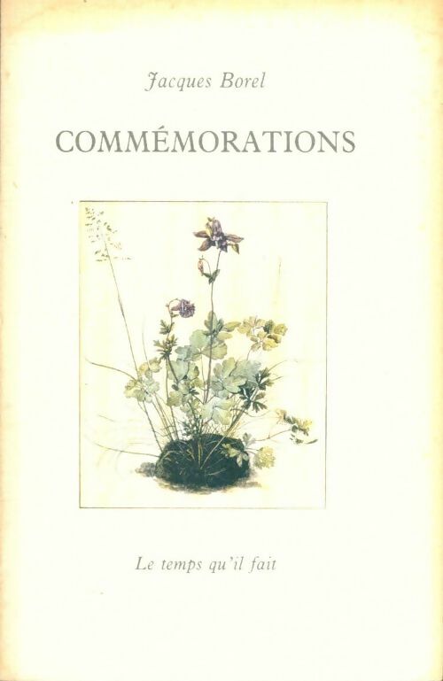 Livrenpoche : Commémorations - Jacques Borel - Livre