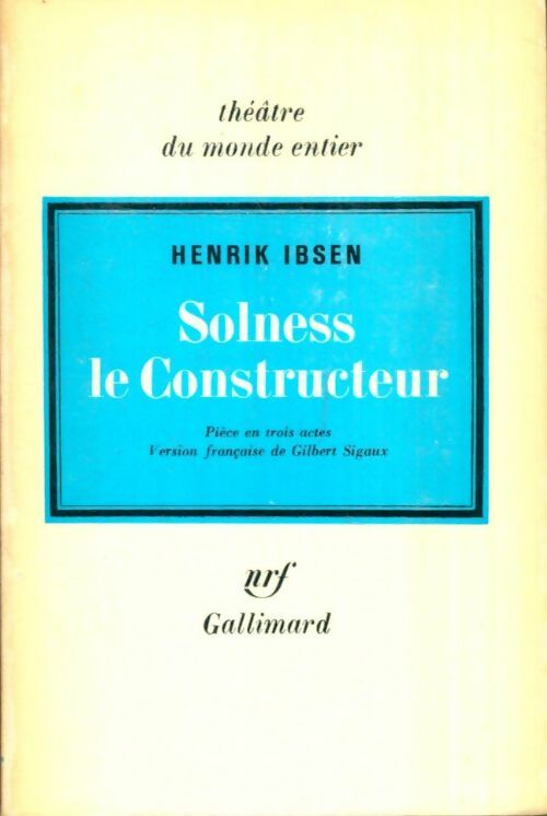 Livrenpoche : Solness le constructeur - Henrik Ibsen - Livre