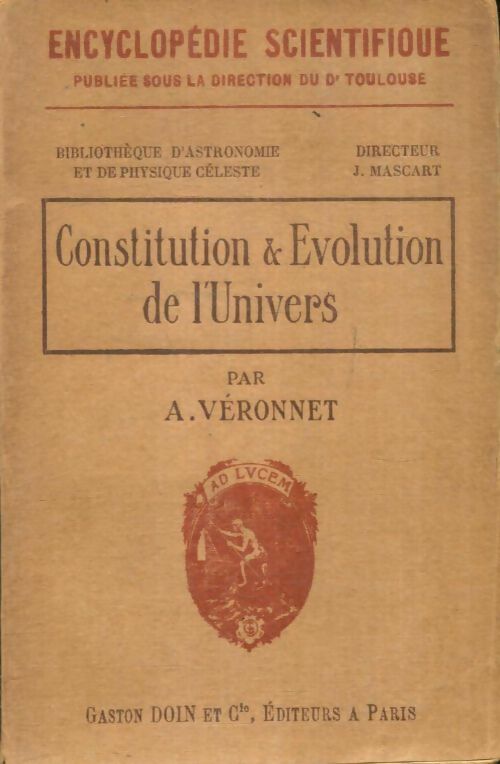 Livrenpoche : Constitution & évolution de l'univers - A. Véronnet - Livre