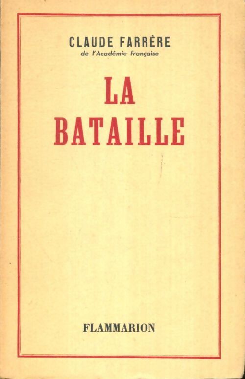 Livrenpoche : La bataille - Claude Farrère - Livre