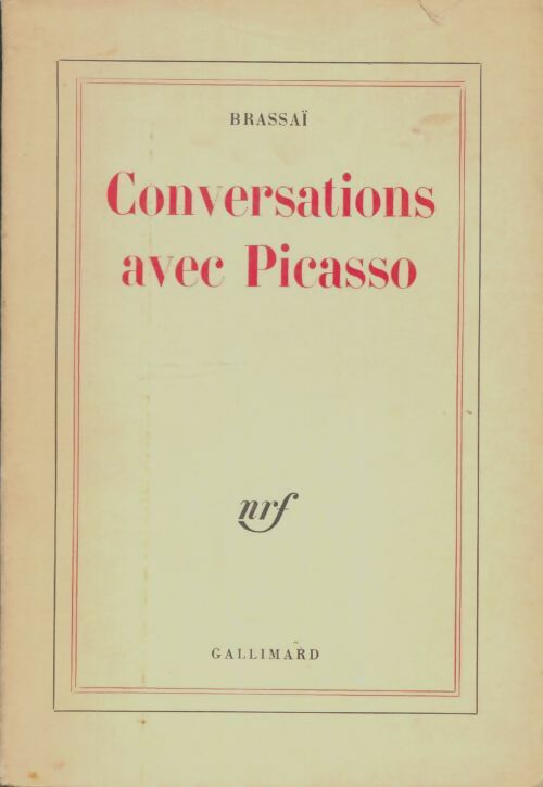 Livrenpoche : Conversations avec Picasso - Brassaï - Livre